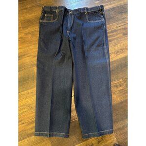 Adjust-A-Band Men's BLUE Jeans Size 46 Short 27.5" Inseam Vintage